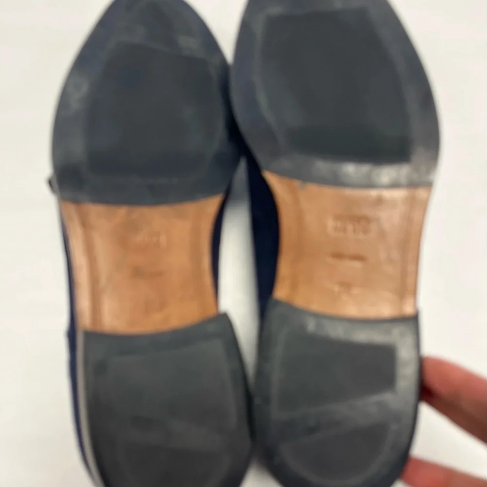 Hugo Boss Blue Suede Derek‎ Double Monk Strap Shoes Sz. 11